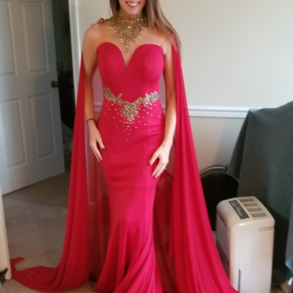 Custom Jef Albea gown